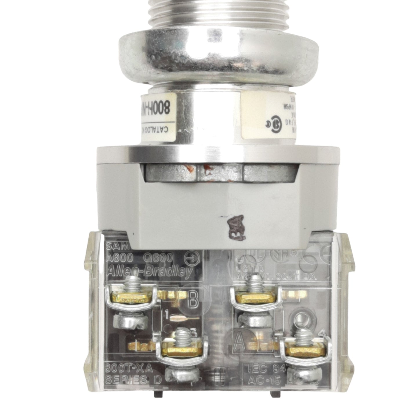 New Allen Bradley 800H-NP2KF4# Hazardous Location Selector, 4-Pos, 2NO & 2NC, 30mm