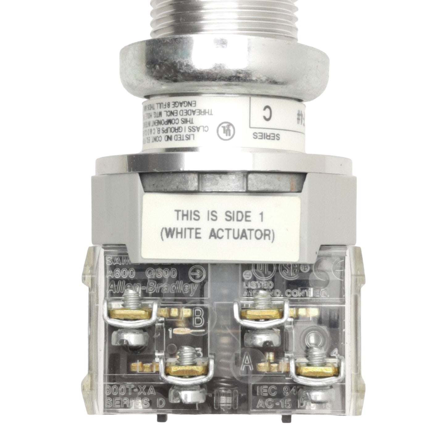 New Allen Bradley 800H-NP2KF4# Hazardous Location Selector, 4-Pos, 2NO & 2NC, 30mm