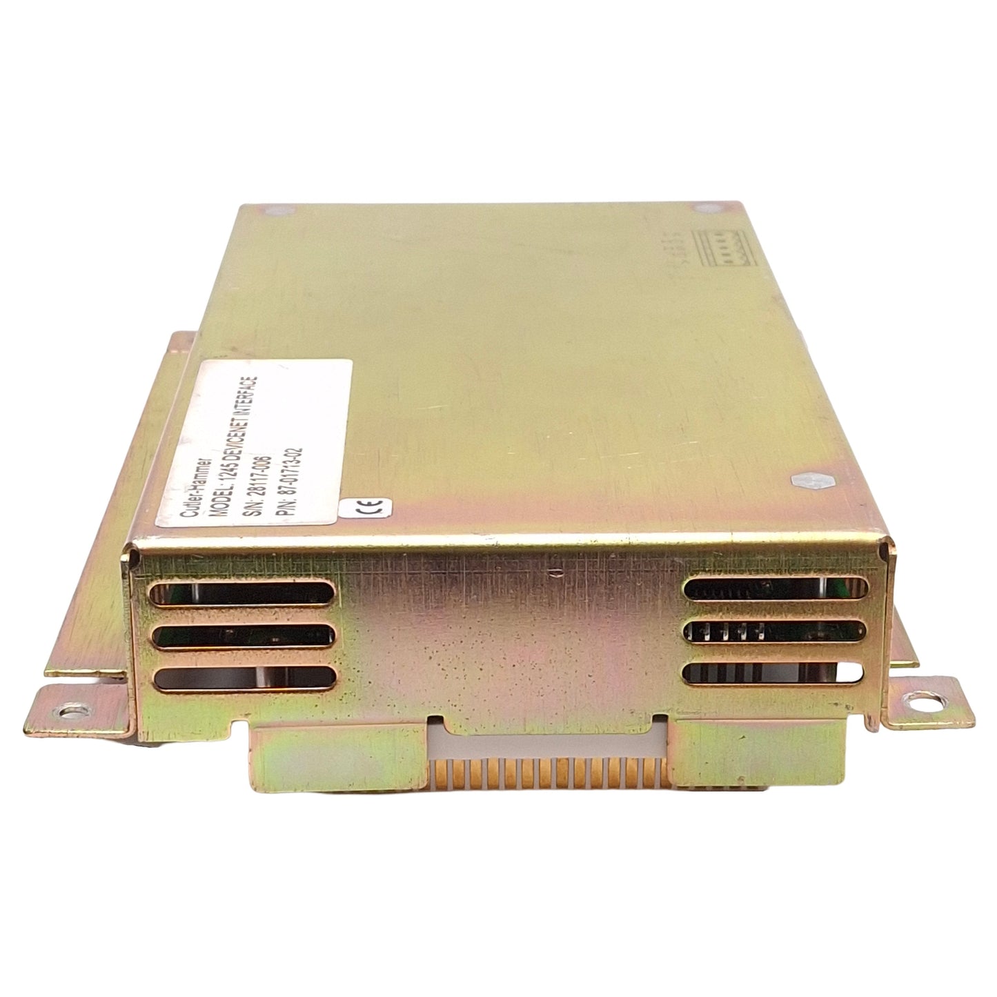 Used Cutler Hammer 87-01713-02 Model 1245 DeviceNet Interface For PanelMate Power Pro