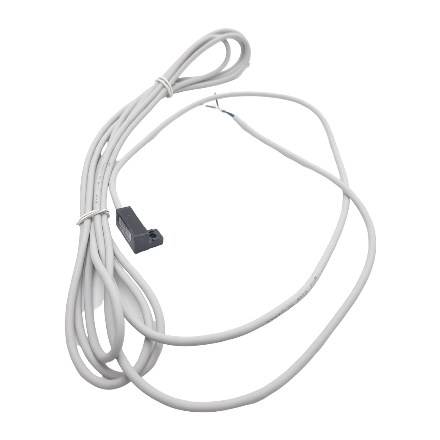 New SMC D-A73H Auto Reed Switch, N.O., 24VDC 100VAC, 5-40mA, 3m to 2-Wire Leads