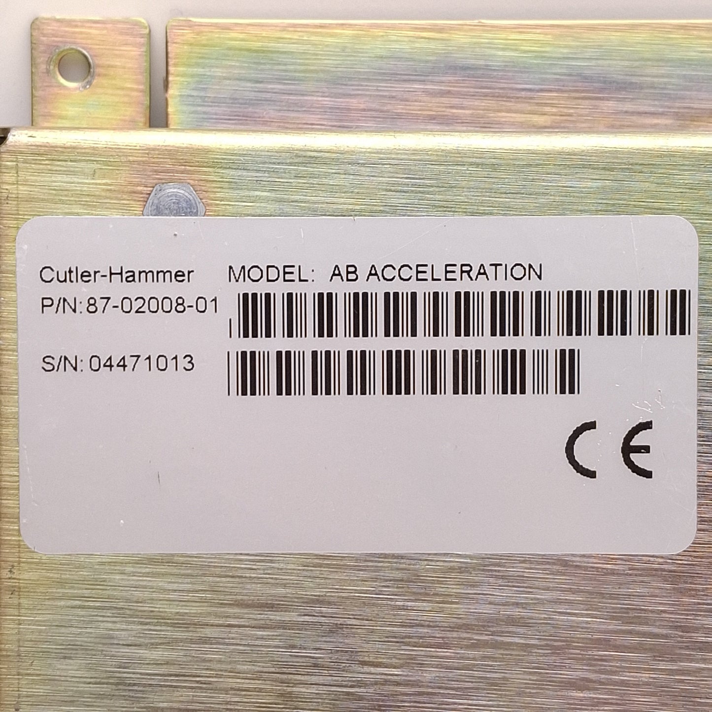 Used Cutler Hammer 87-02008-01 AB Acceleration Module For PanelMate Power Pro HMI
