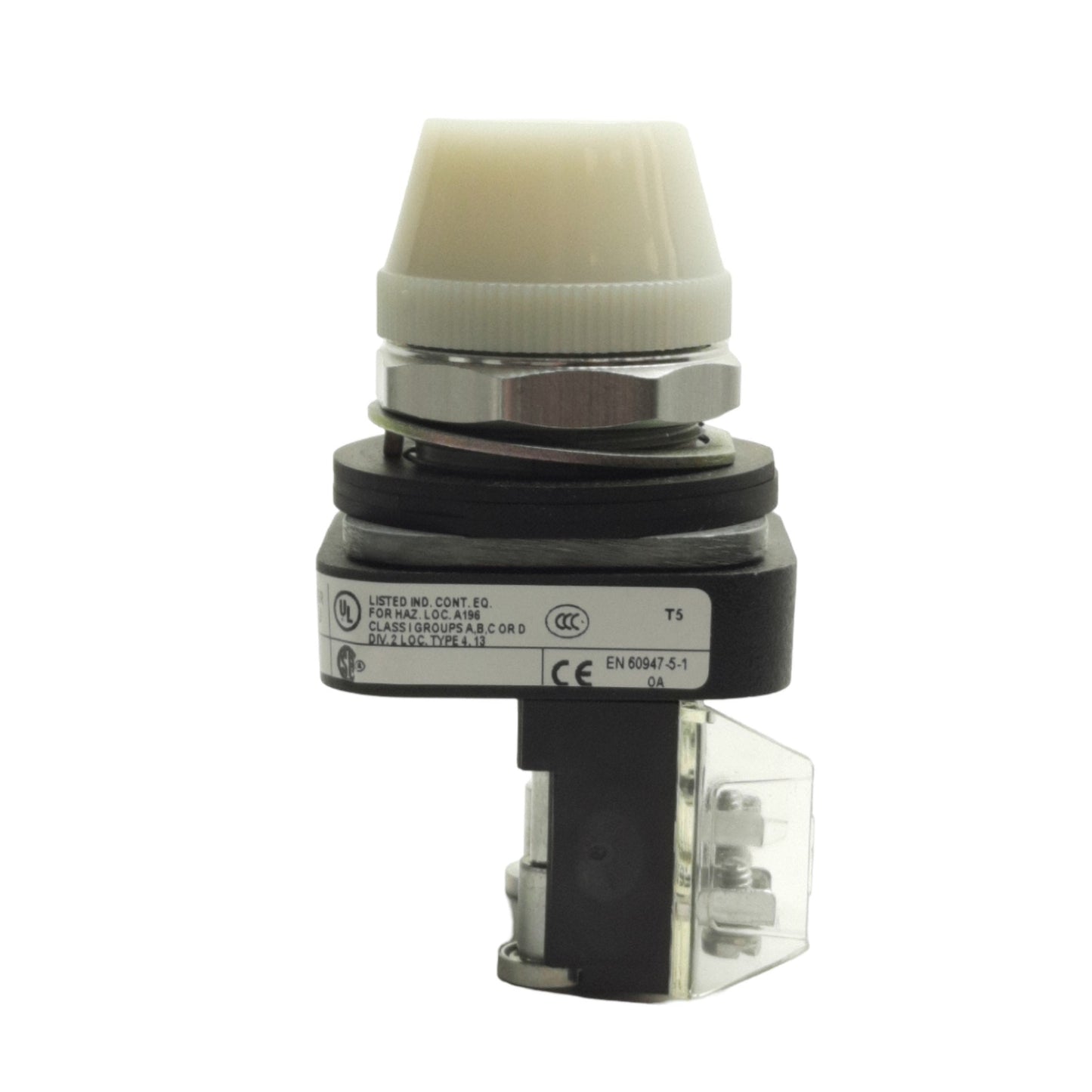 New Allen Bradley 800T-Q24W Pushbutton Pilot Light, 30mm, 24VAC/DC, White