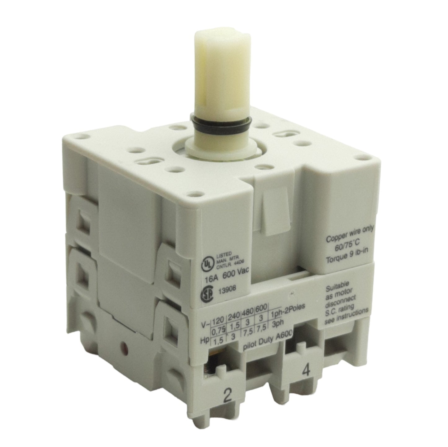 New Allen Bradley 194L-E16-1751 Load/Disconnect Switch, 1-Pole, 690VAC 16A Contact