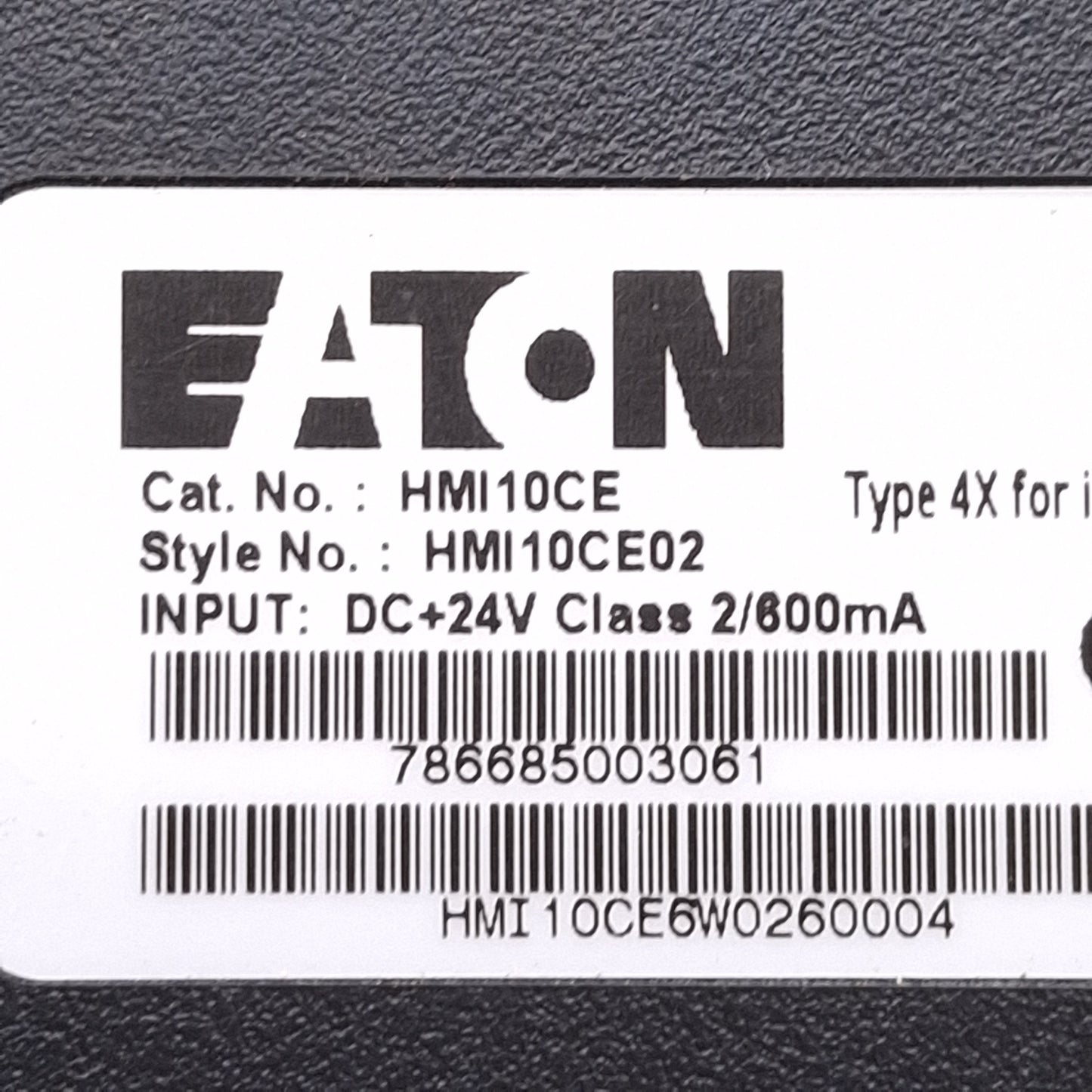 Used Eaton HMI10CE Touchscreen HMi Operator Interface, 10.4in 640x480 Display, 24VDC
