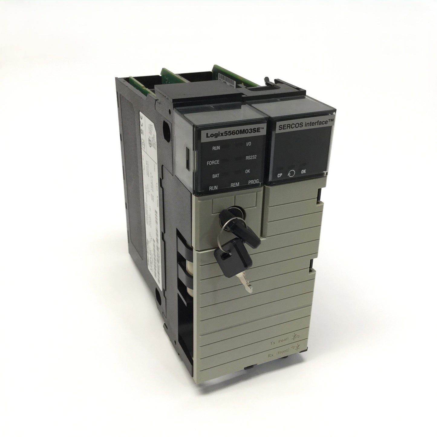 Used Allen Bradley 1756-L60M03SE ControlLogix Processor/SERCOS Control Module, 3-Axis