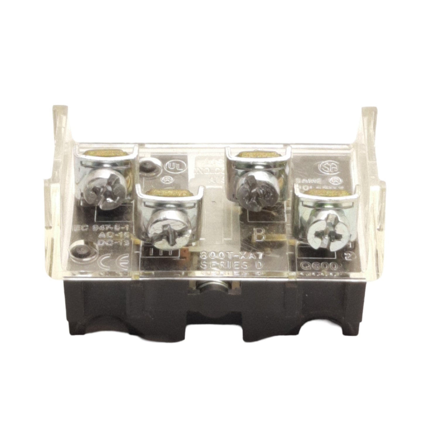 New – Open box Allen Bradley 800T-XA7 Pushbutton Contact Block, 1NO&1NCLB, 600V 10A, 30mm