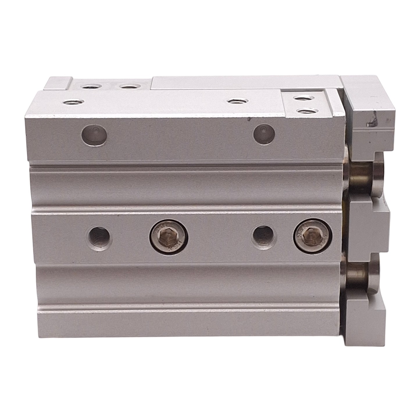 Used SMC MXS16-30 Slide Table, ø16mm Bore, 30mm Stroke, 0.15-0.7MPa, M5x0.8 Ports
