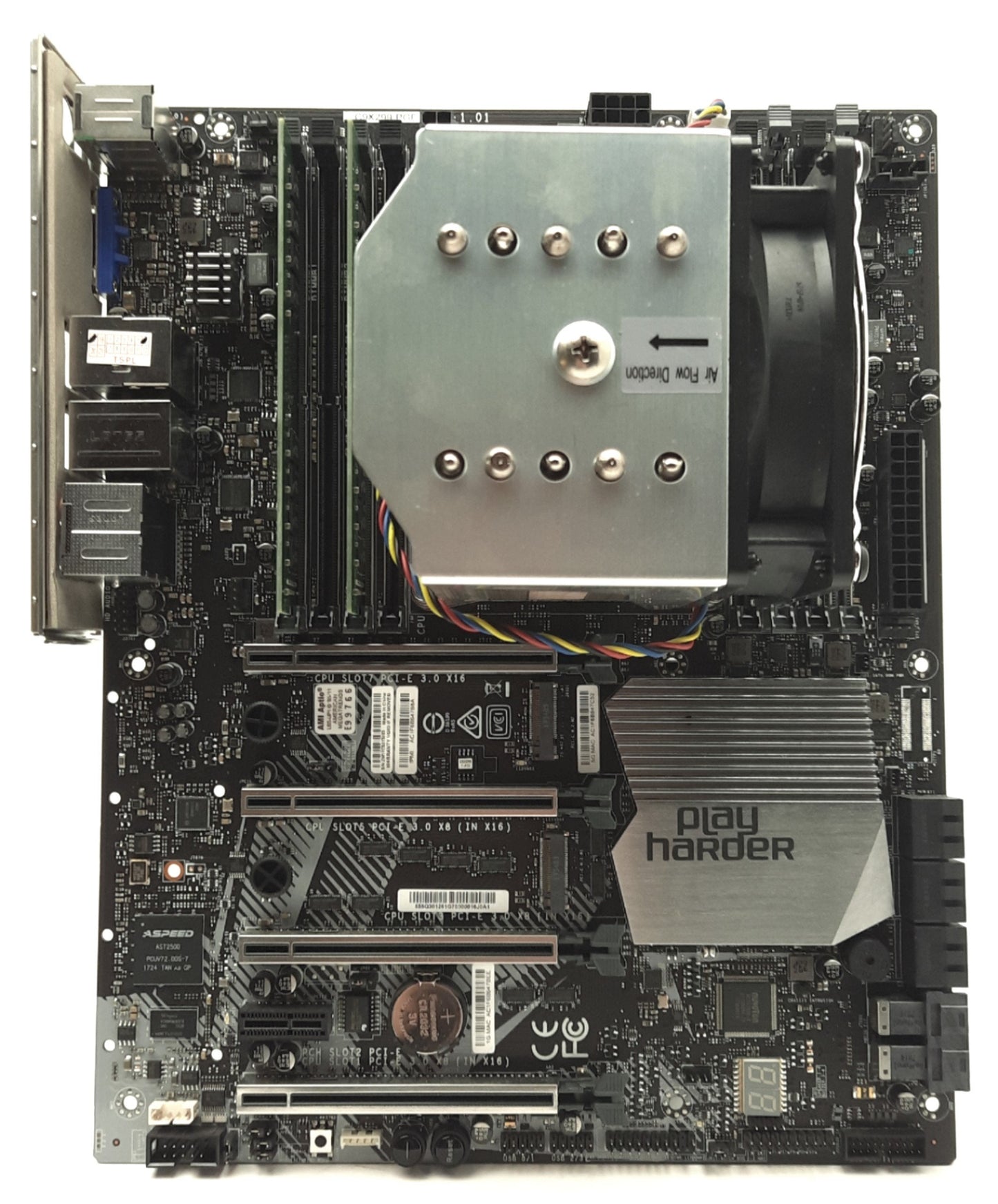 Used Supermicro C9X299-PGF Motherboard & CPU Intel i9-7900X 32GB RAM LGA-2066