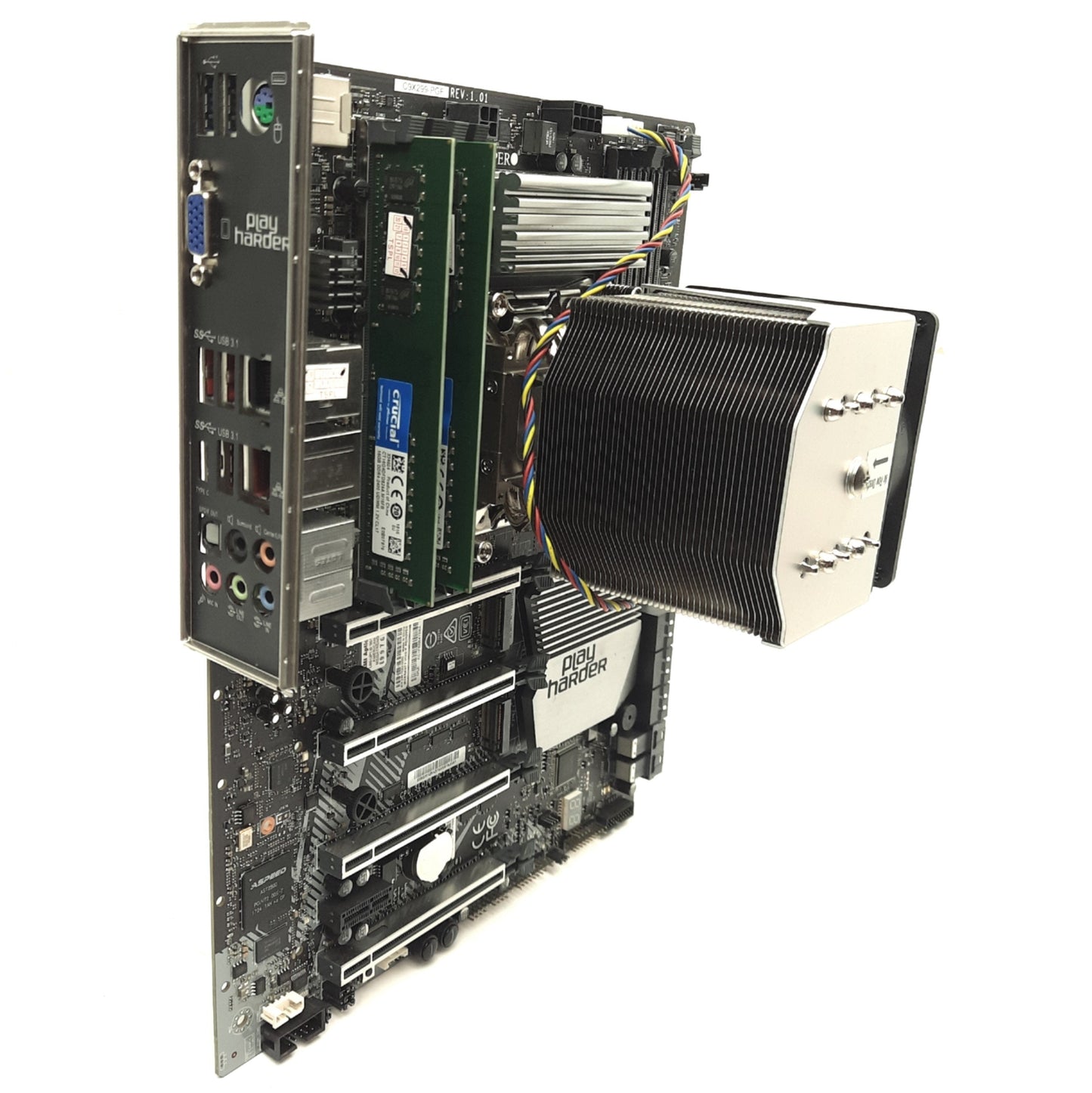 Used Supermicro C9X299-PGF Motherboard & CPU Intel i9-7900X 32GB RAM LGA-2066