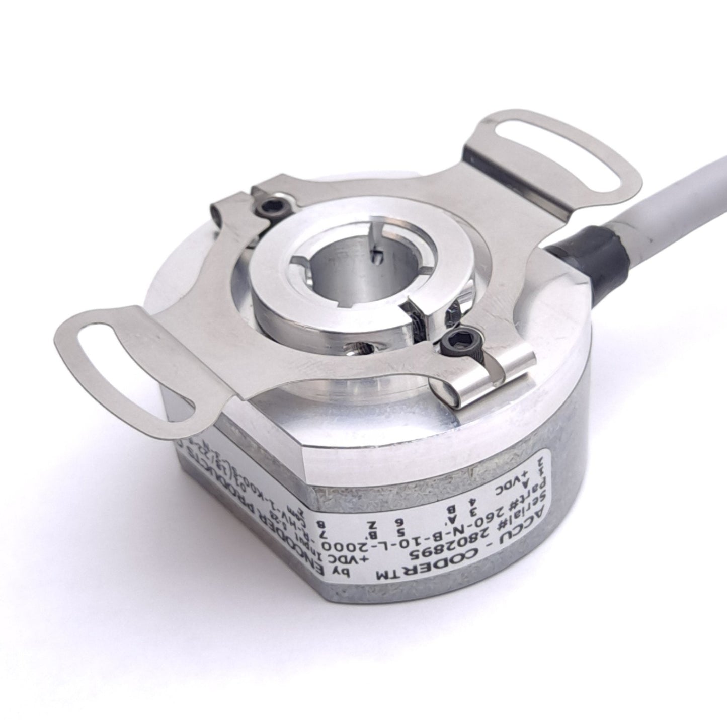 New ACCU-CODER 260-N-B-10-L-2000-R-HV-1-K00-SL-3-N Incremental Encoder, ø1/2in Bore