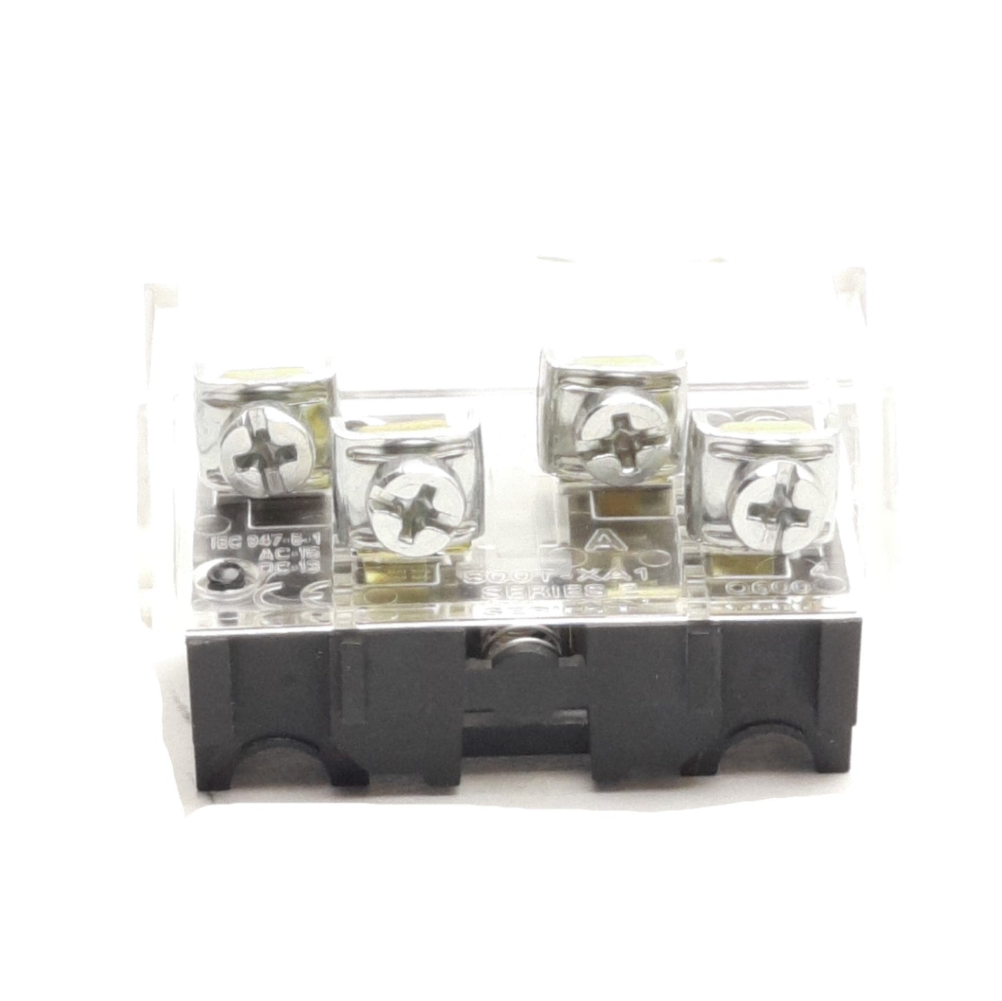 New – Open box Allen Bradley 800T-XA1 E Contact Block, 1NO-1NCLB, 600V, 30mm Size