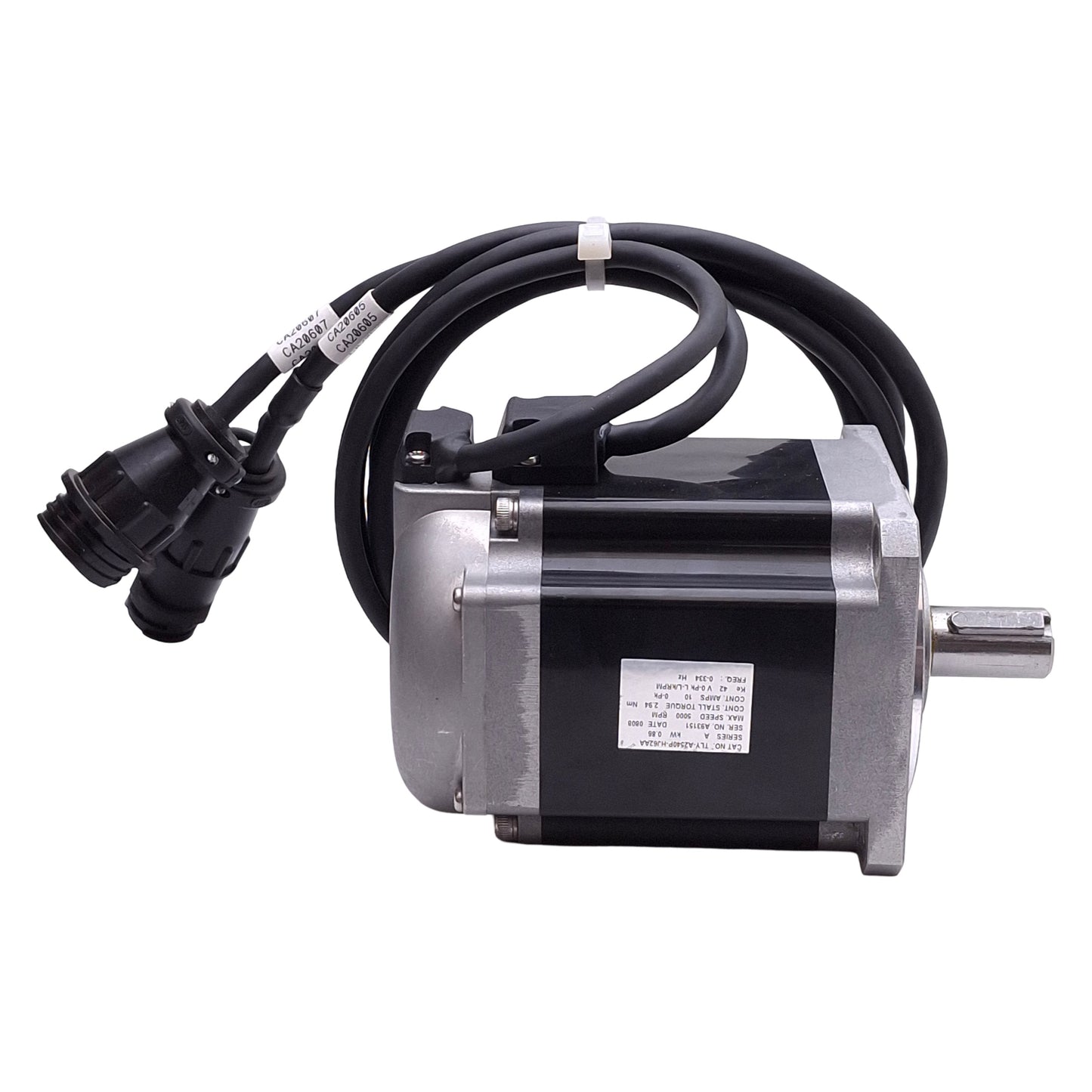 Used Allen Bradley TLY-A2540P-HJ62AA Servo Motor, 0.86kW, 2.94Nm, 5000RPM, NEMA 34