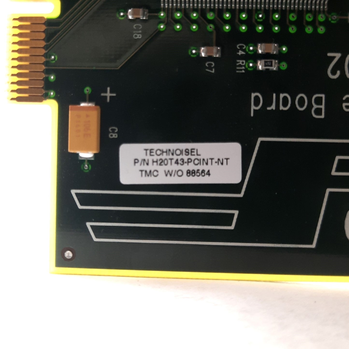 Used Techno CNC Systems H20T43-PCINT-002 Servo Interface Board, PCI