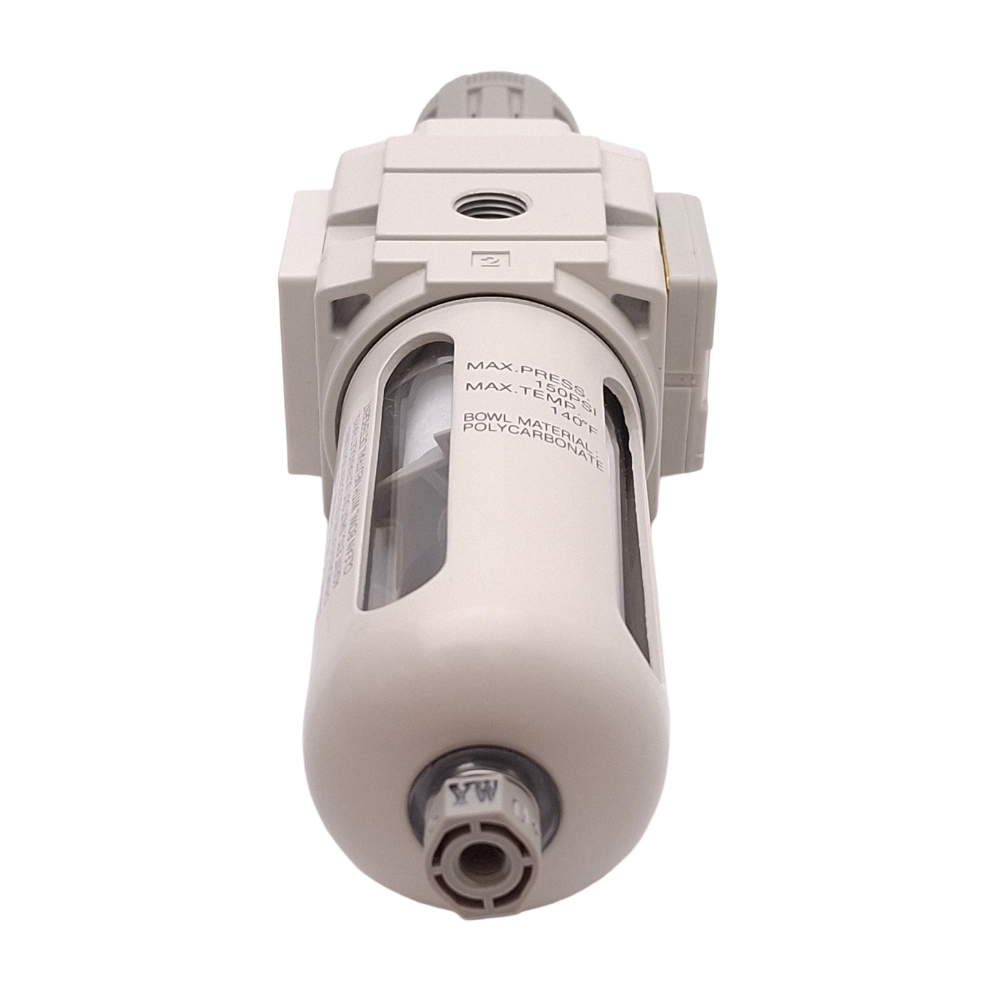 New SMC AW20-N01CE-CZ-D Filter Regulator, 7-125PSI Set, 5µm Filtration, 1/8in NPT