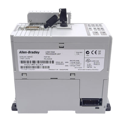 Used Allen Bradley 1768-L43/B 53535 CompactLogix PLC Processor, 2MB Memory, 24VDC
