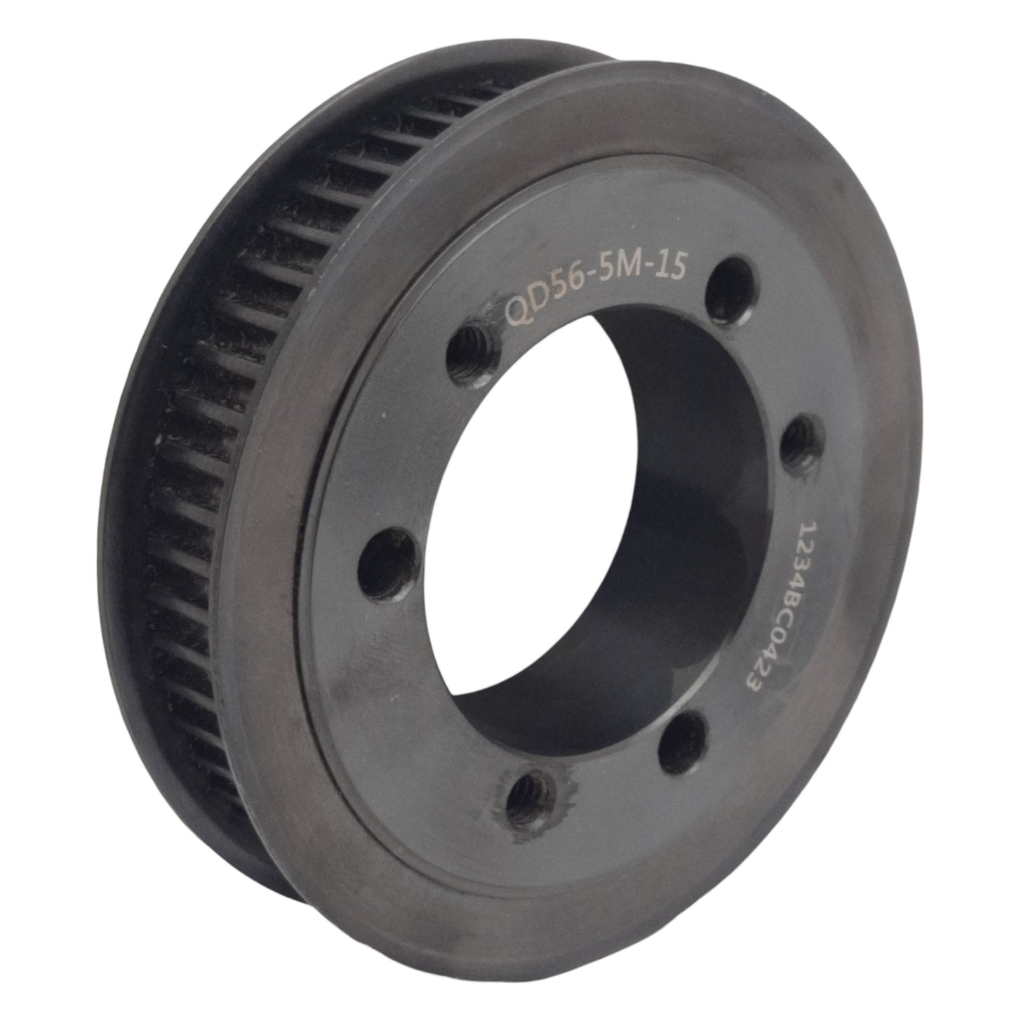 New B&B QD56-5M-15 Timing Pulley, 15mm Width, 3.509in Pitch, ø1.9in Bore, 56 Teeth