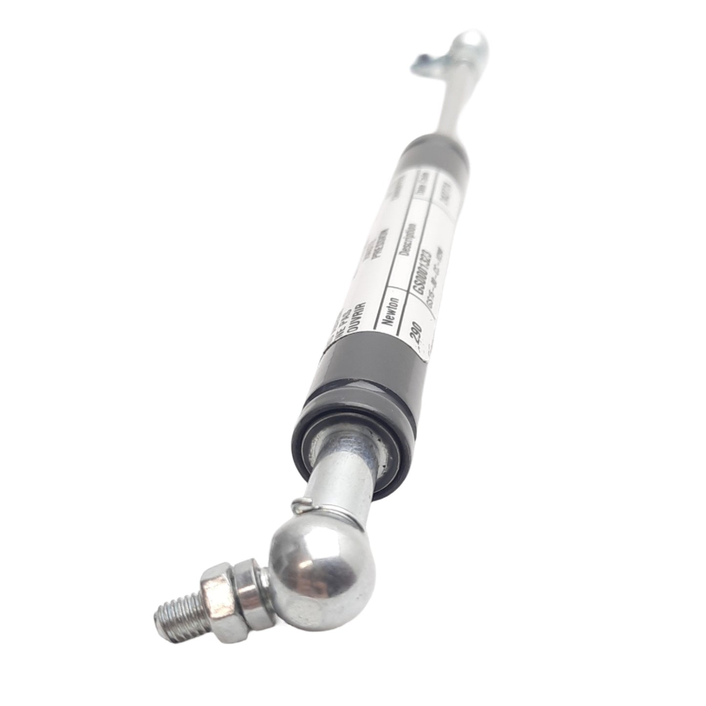 New Ace GS15-80-CC-V290 Gas Spring, 80mm Stroke, ø15.6mm Bore, 290N, M5 Thread