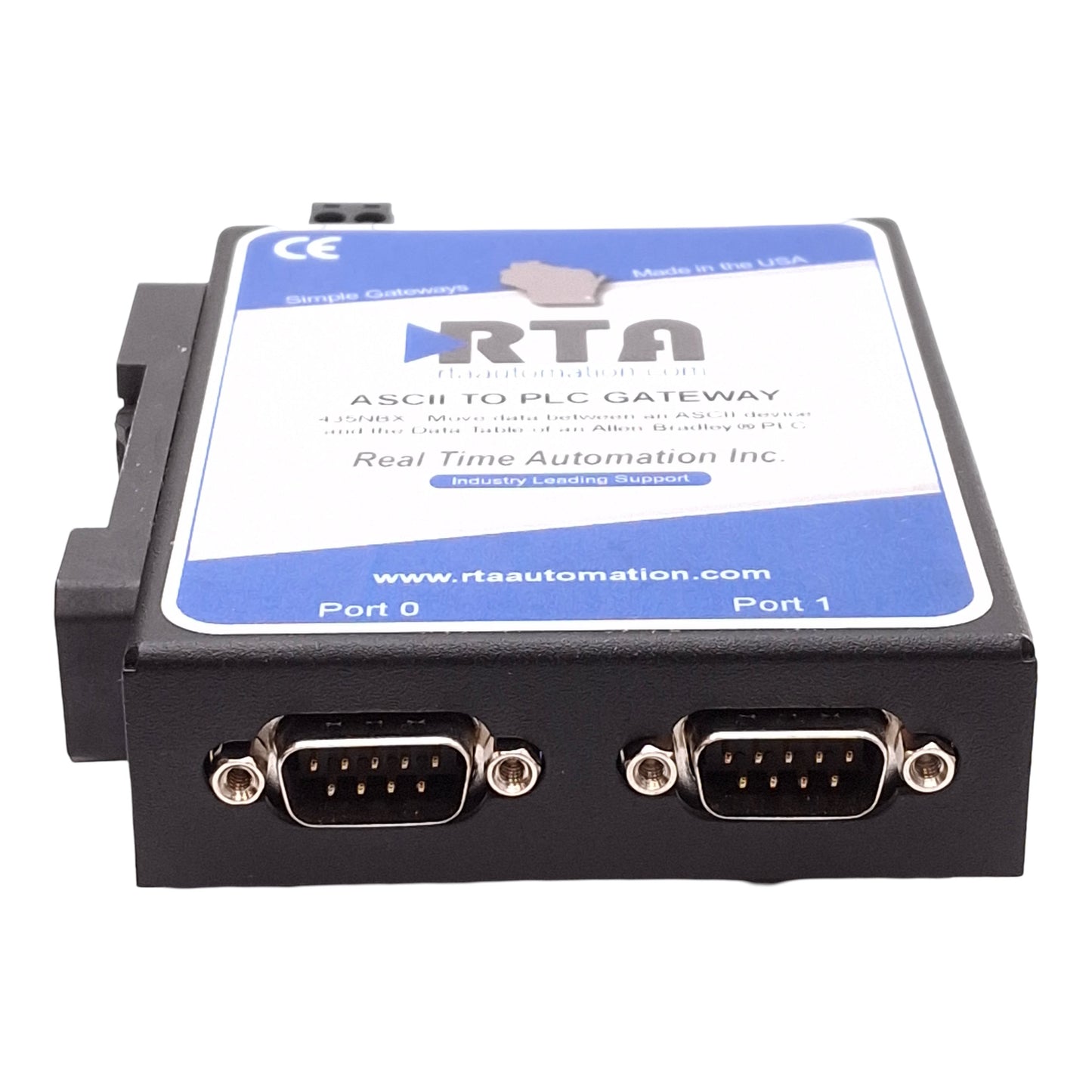 Used RTA 435NBX-N700-D ASCII To Allen Bradley PLC Gateway RS232/485/422 12-24VDC