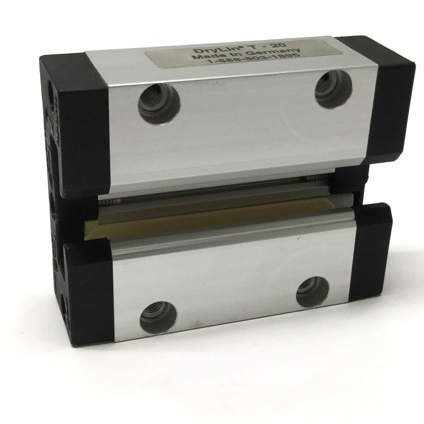 Used IGUS TW-01-20 DryLin-T Polymer-Lined Linear Guide Carriage Block, Size 20