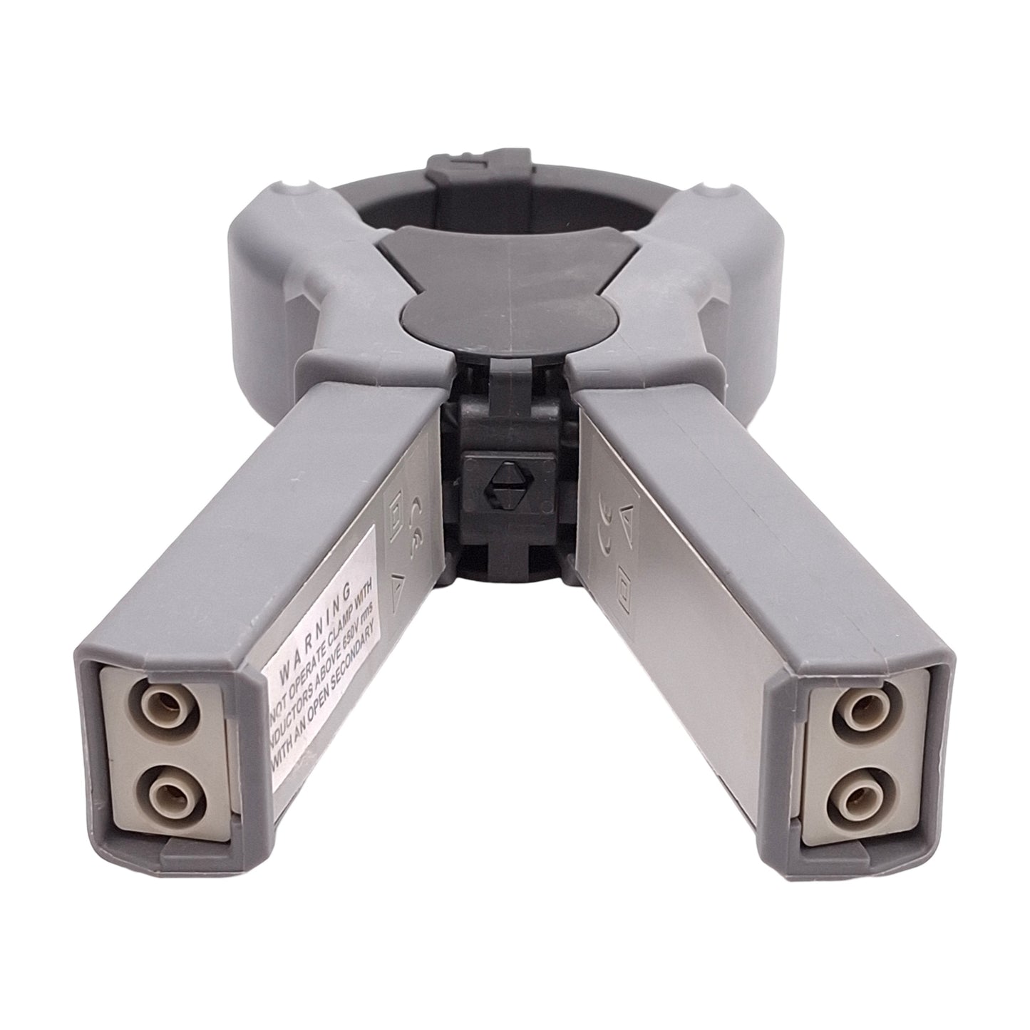 Used Aya S-3-600-5 AC Clamp-On Current Transformer, 600VAC 150A, *Cracked Plastic*