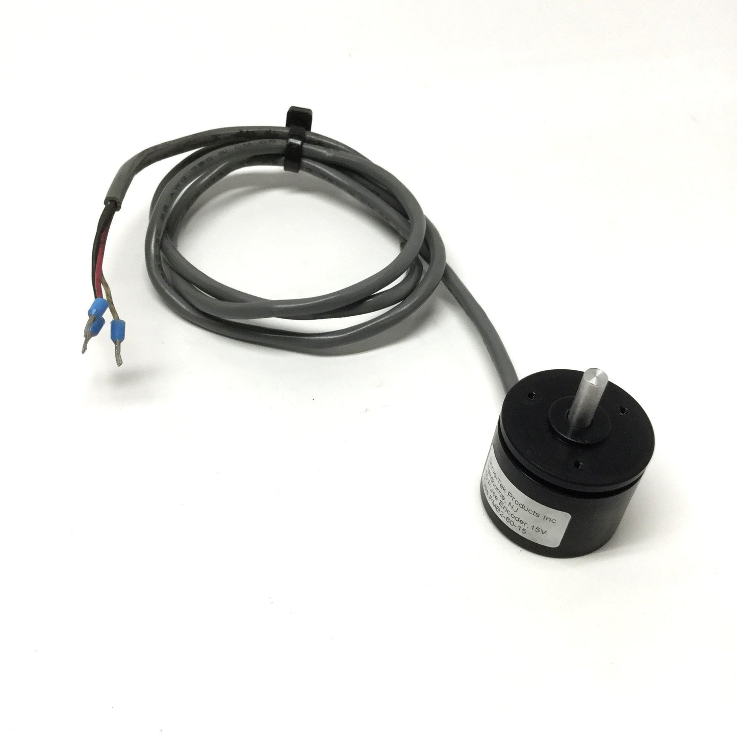 Used Servo-Tek PMB2-60-15 Rotary Encoder Ø3/16" Shaft, 60ppr, 15VDC, 12000RPM Max