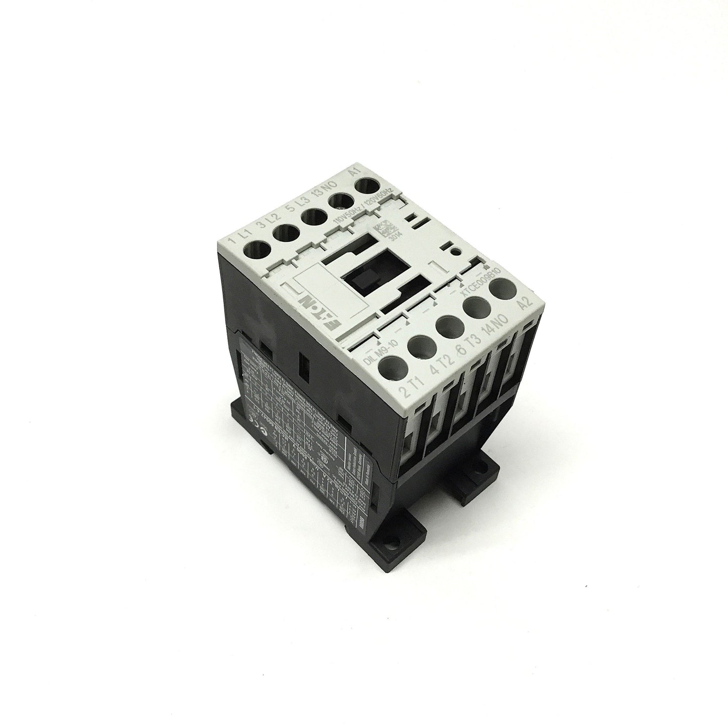 Used Eaton Moeller DIL M9-10 Contactor 3-Pole+NO, 110/120VAC Coil, 20A 600V