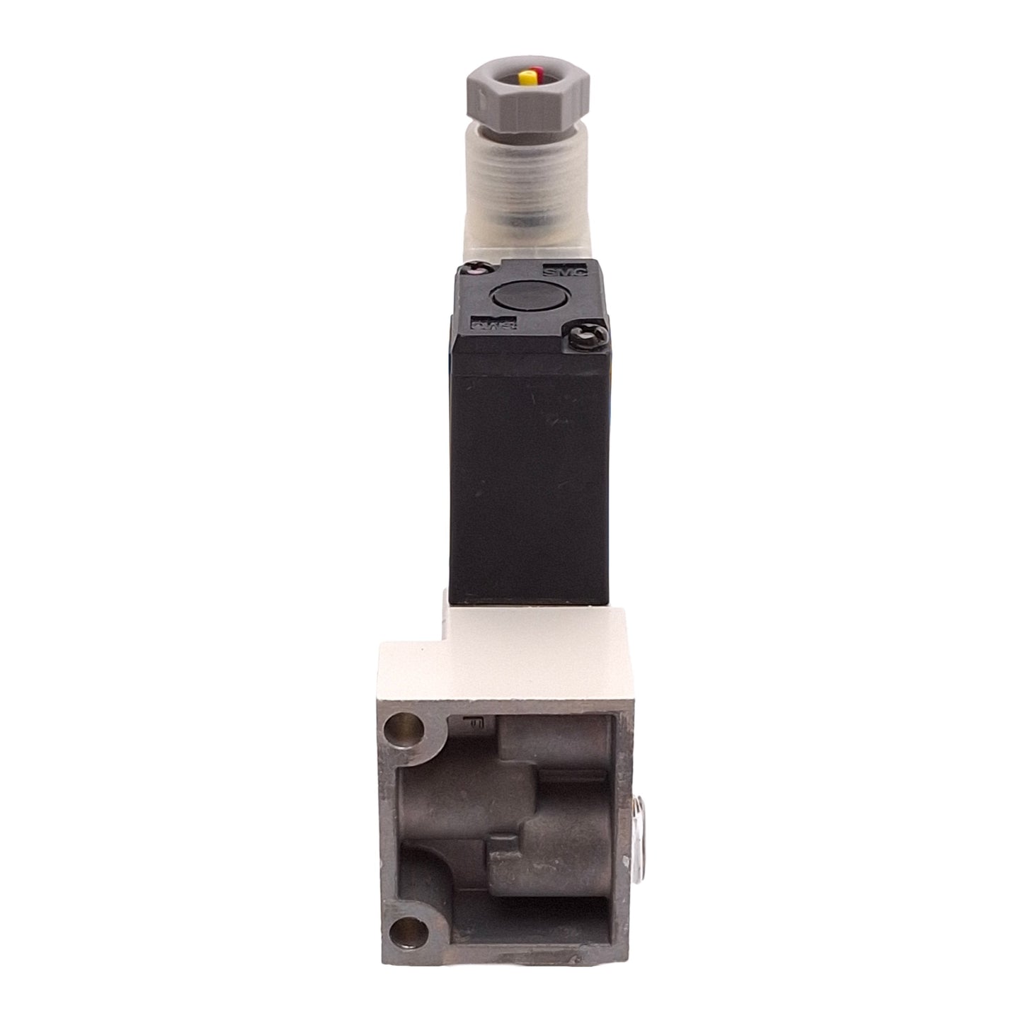 Used SMC NVKF334V-5DZ Vacuum Solenoid Valve, -100kPa~0.7MPa, 1/8in NPTF, 24VDC Coil