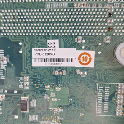 Used Advantech PCE-5120VG Motherboard & CPU Intel Core 2 2.13GHZ 1GB DDR2 PICMG 1.3