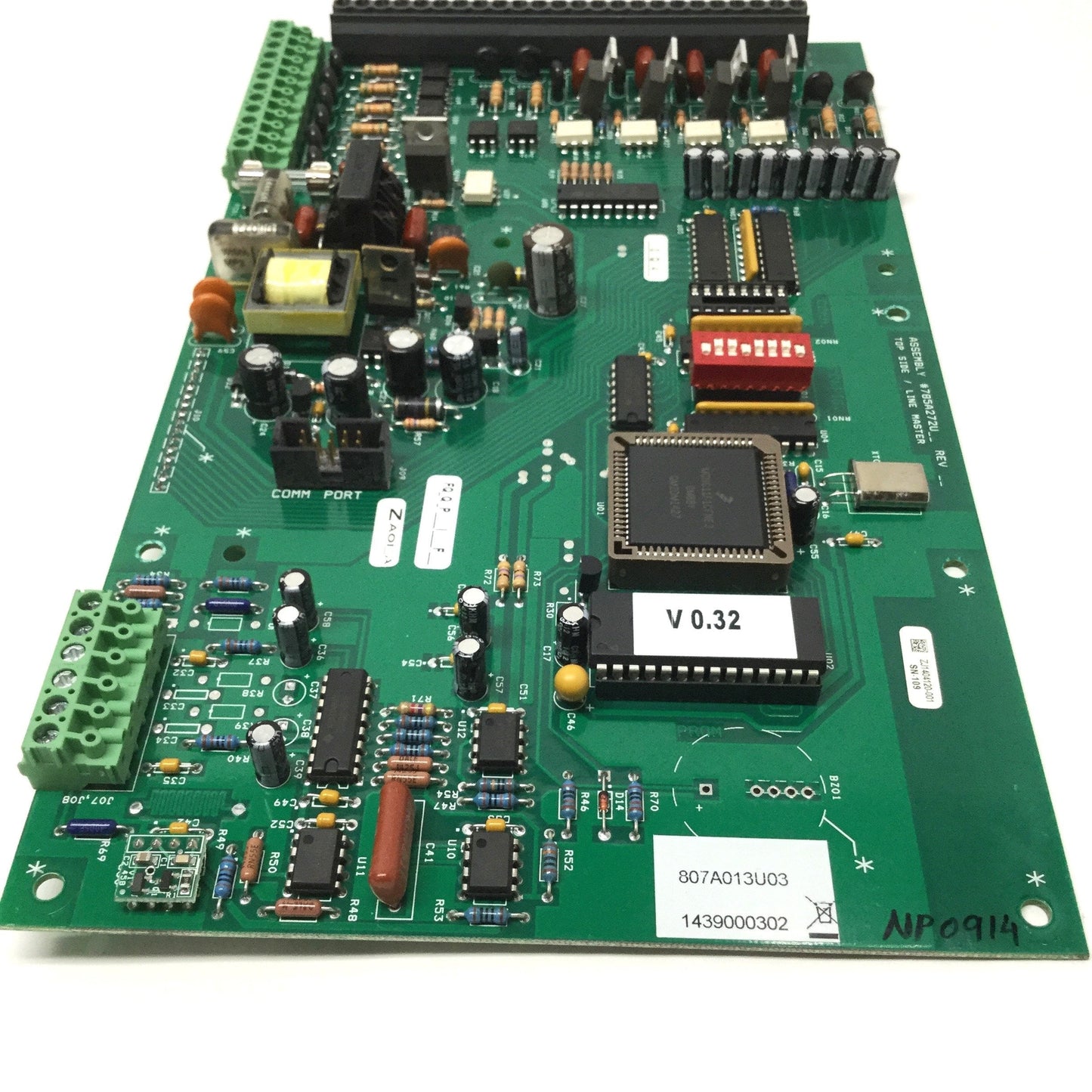 Used Thermal Care 9609239 V0.32 Main Control Board from EQ2A02 AccuChiller