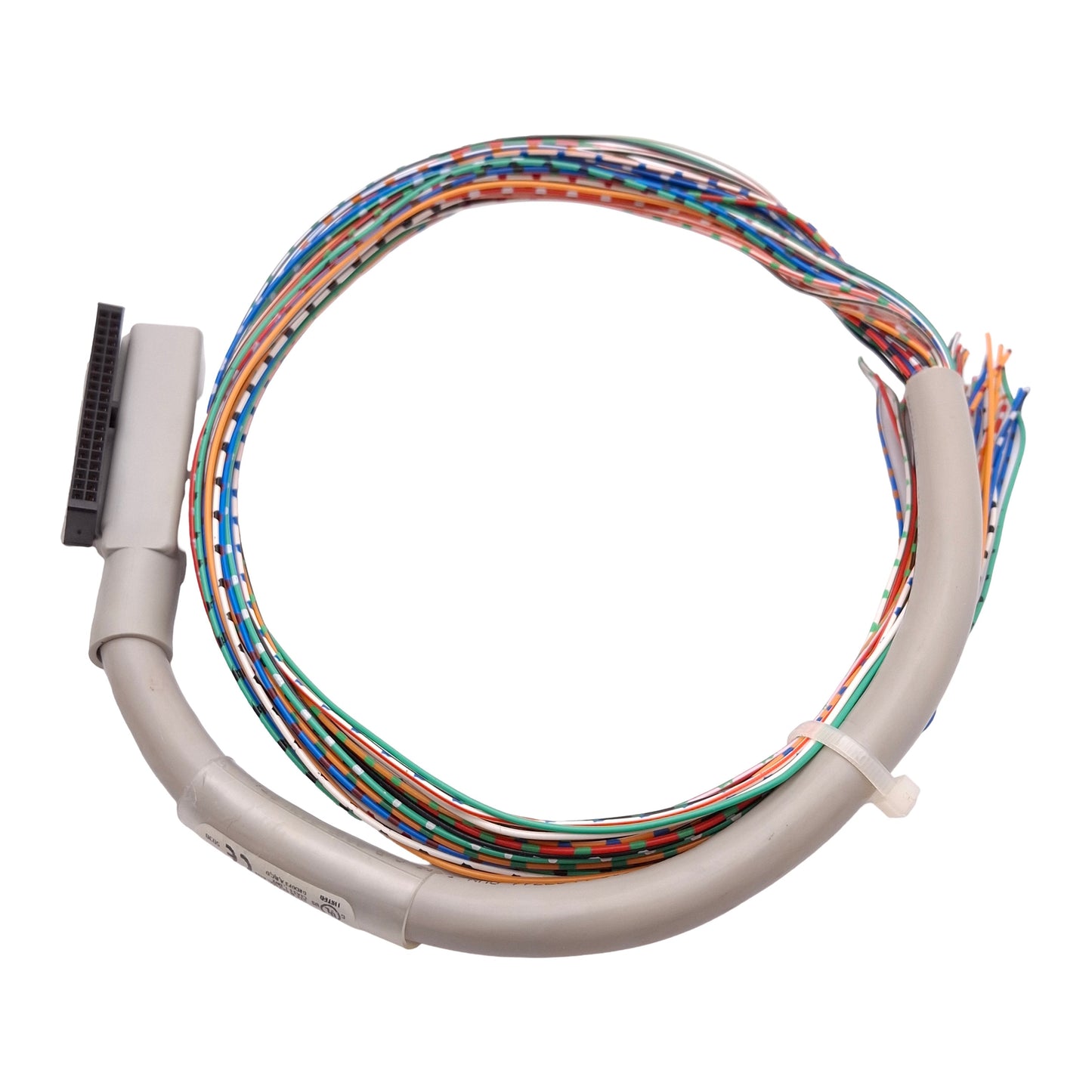 Used Allen Bradley 1492-CABLE010N3 Digital I/O Cable 40-Pin IDC to Flying Leads 0.8m