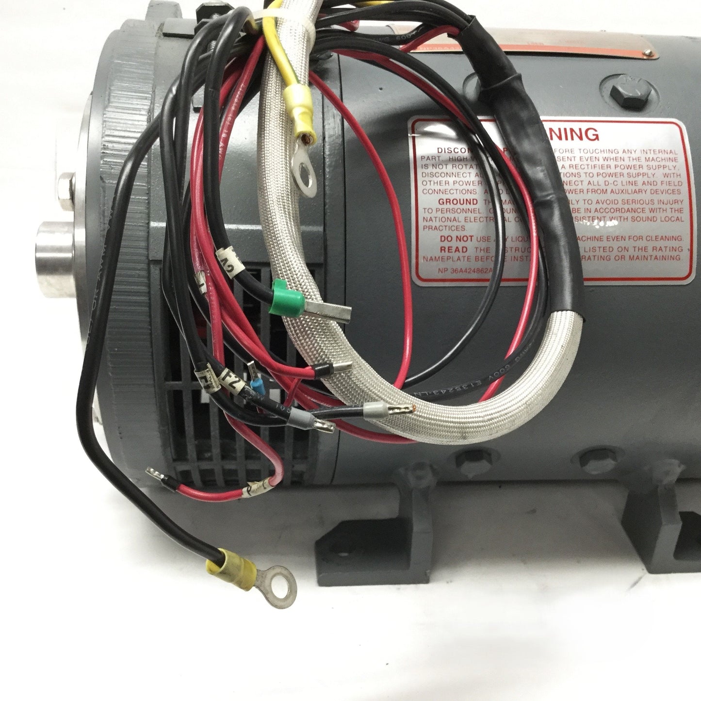 Used GE 5CD143UE801B801 Kinamatic DC Motor 180VDC, 5HP, 2500RPM, Ø7/8" Shaft