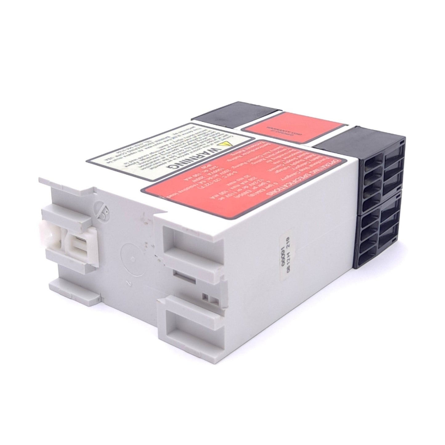 Used Banner ES-UA-5A E-Stop Safety Module, 12-24VDC/115VAC, 4NO 6A Out, 1NC 5A Aux