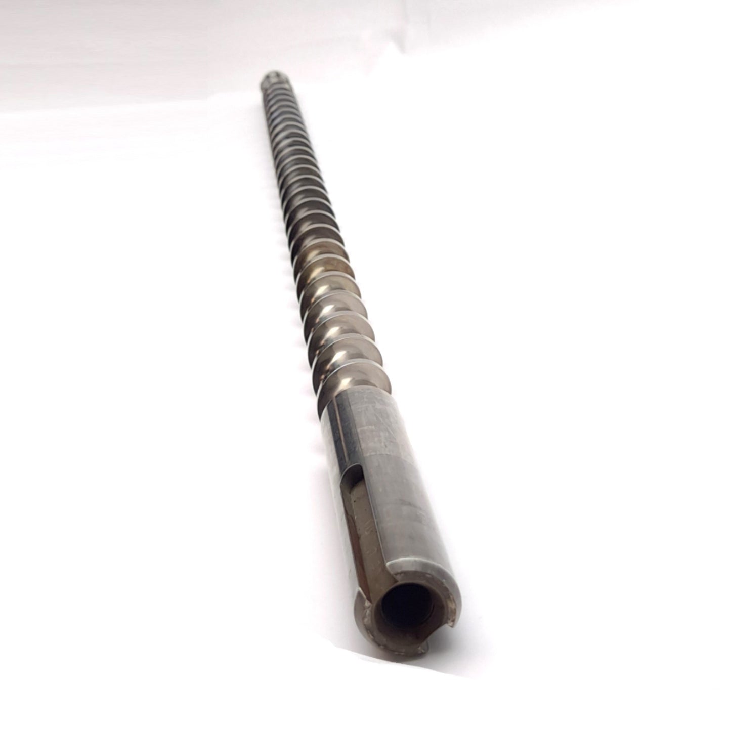 Used Davis Standard 1" Extruder Feedscrew, 31-3/4" Long, 25" Screw, 4mm Thread Width