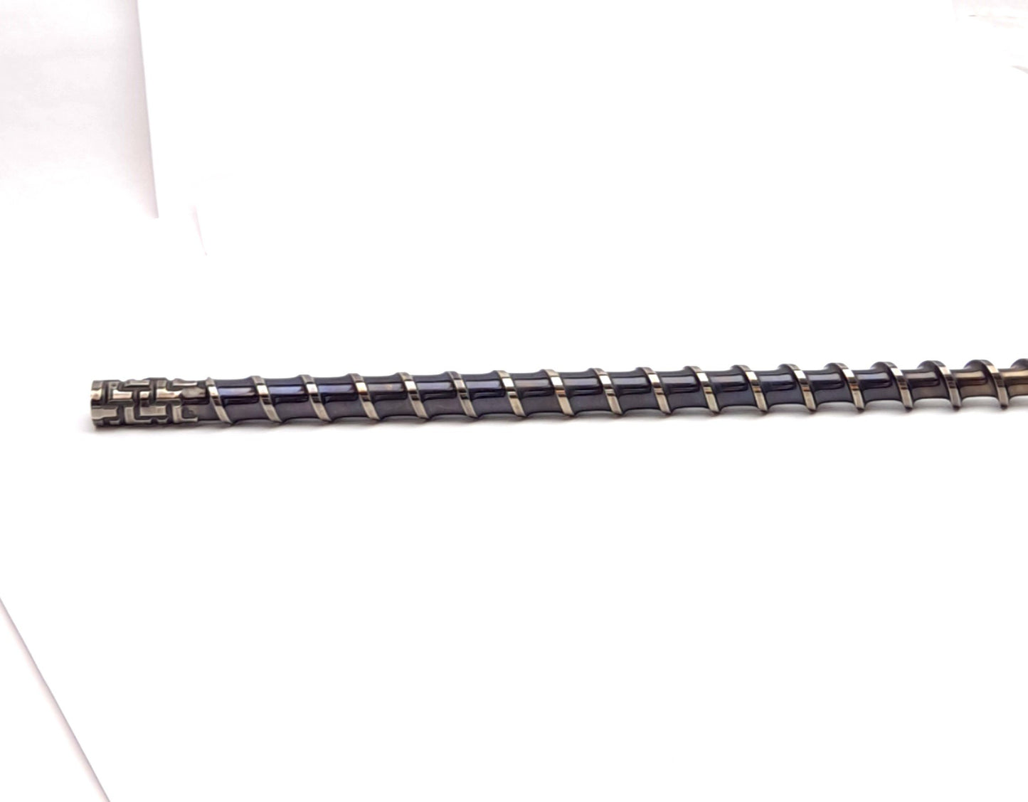 Used Davis Standard 1" Extruder Feedscrew, 31-3/4" Long, 25" Screw, 4mm Thread Width