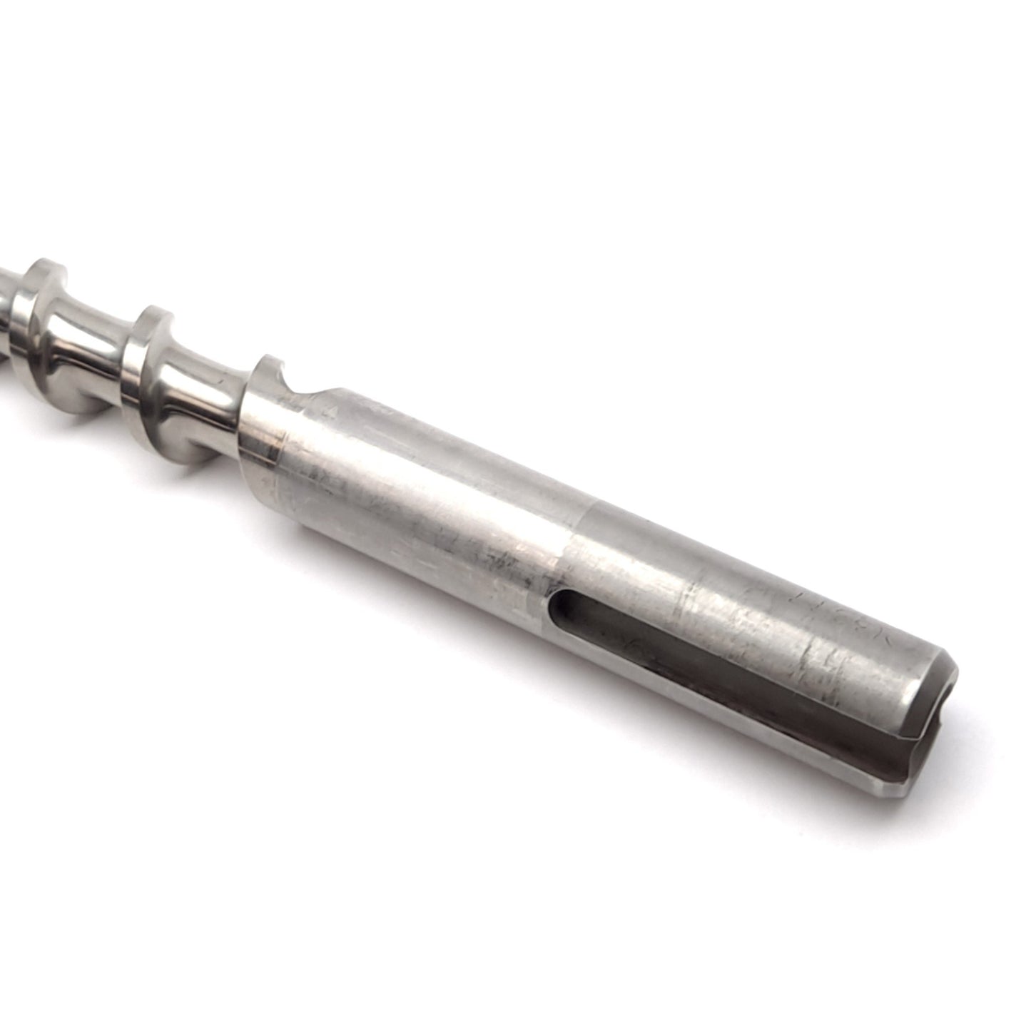 Used Davis Standard 1" Extruder Feedscrew, 31-3/4" Long, 25" Screw, 4mm Thread Width