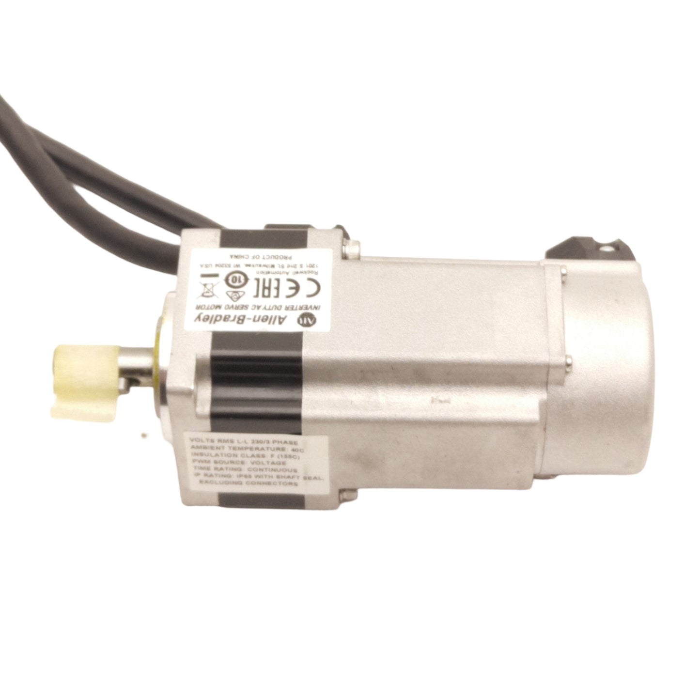 New Allen Bradley TLY-A110P-BJ64AA Kinetix Servo Motor .037kW .086Nm Ø8mm Shaft 230V