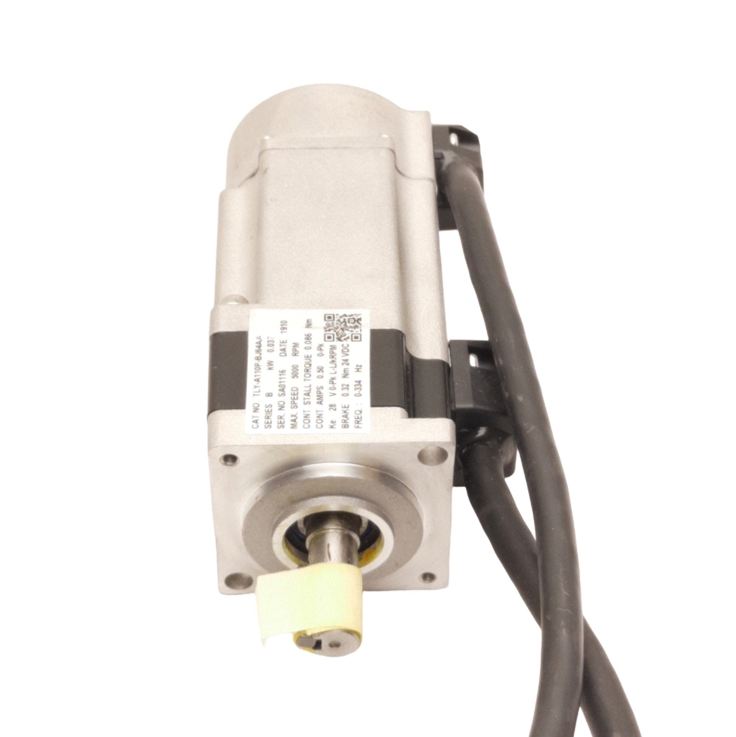 New Allen Bradley TLY-A110P-BJ64AA Kinetix Servo Motor .037kW .086Nm Ø8mm Shaft 230V