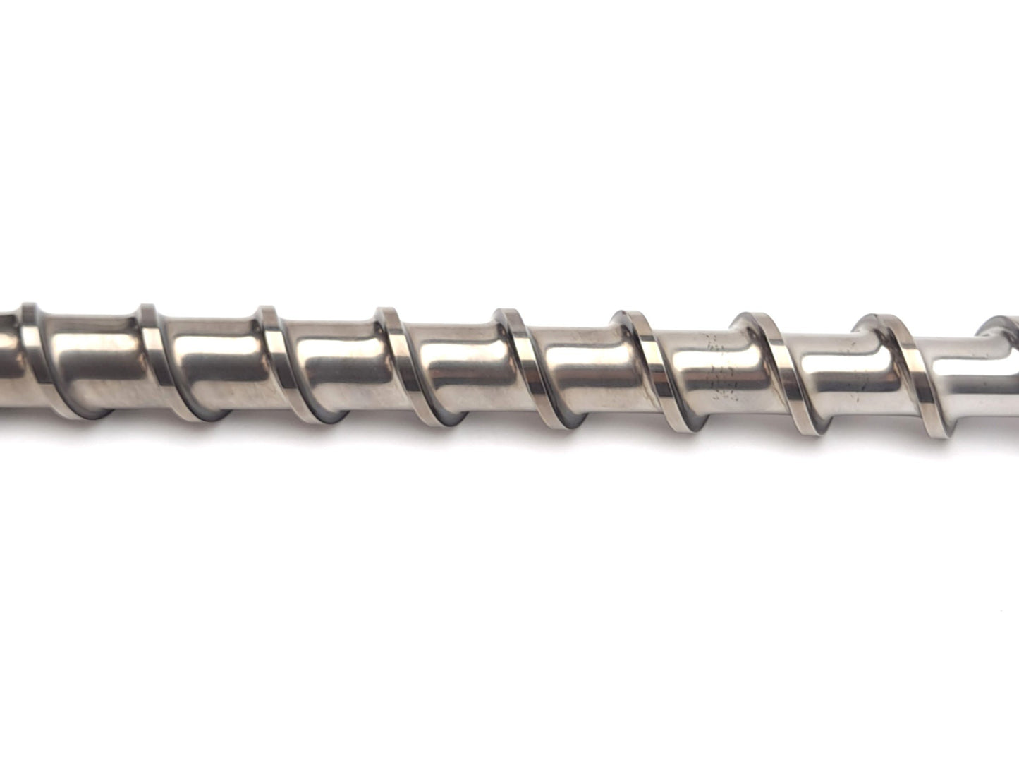 Used Davis Standard 1" Extruder Feedscrew, 31-3/4" Long, 27-1/4" Screw, 3.3mm Thread