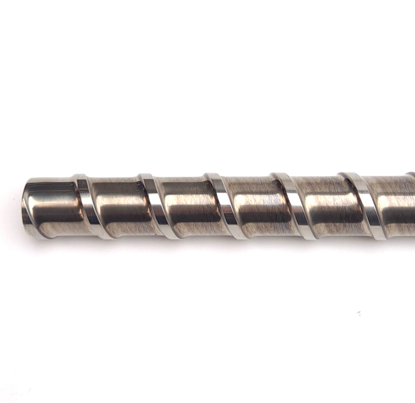 Used Davis Standard 1" Extruder Feedscrew, 31-3/4" Long, 27-1/4" Screw, 3.3mm Thread