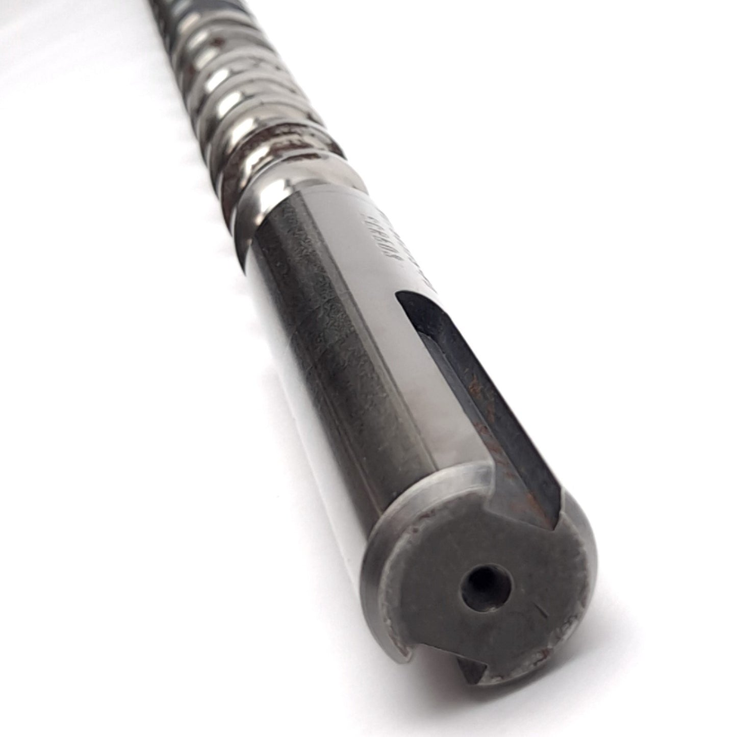 Used Davis Standard 1" Extruder Feedscrew, 31-3/4" Long, 27-1/4" Screw, 3.3mm Thread