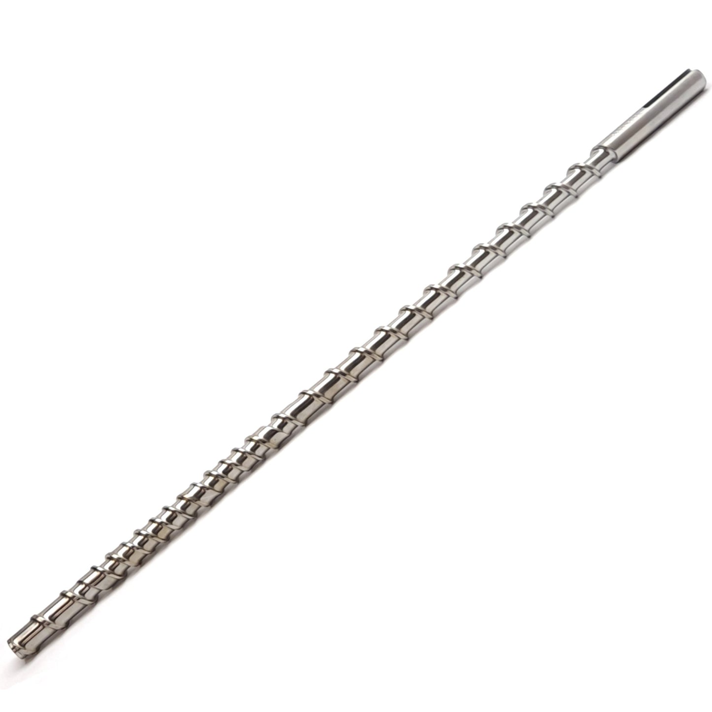 Used Davis Standard 1" Extruder Feedscrew, 31-3/4" Long, 27-1/4" Screw, 3.5mm Thread