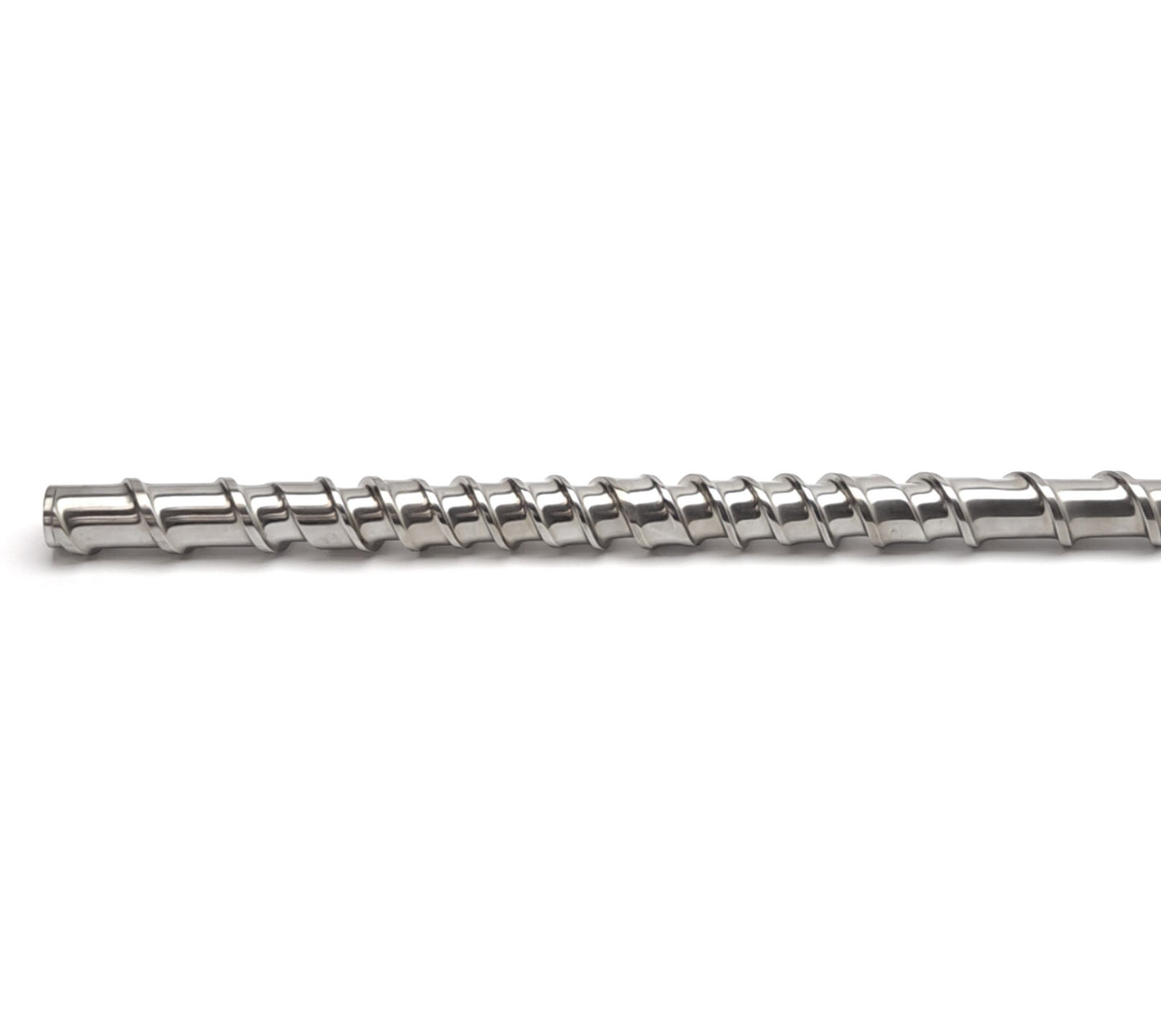 Used Davis Standard 1" Extruder Feedscrew, 31-3/4" Long, 27-1/4" Screw, 3.5mm Thread