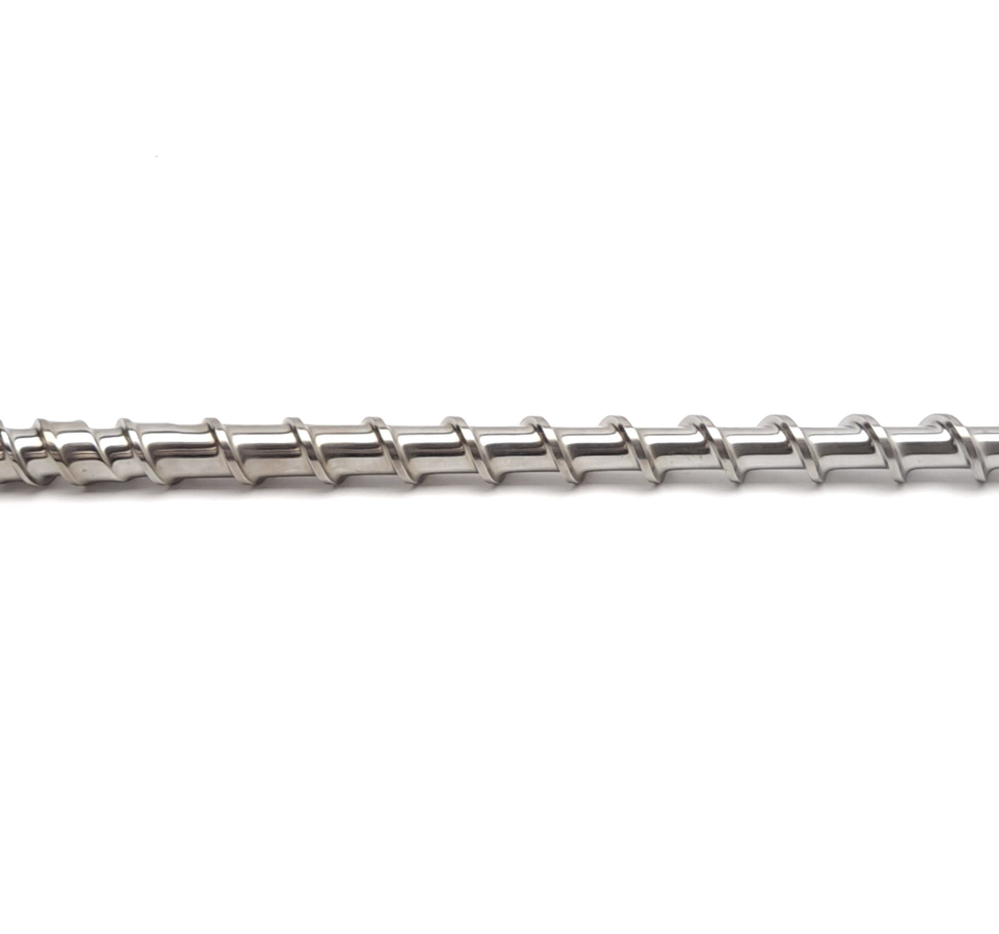 Used Davis Standard 1" Extruder Feedscrew, 31-3/4" Long, 27-1/4" Screw, 3.5mm Thread