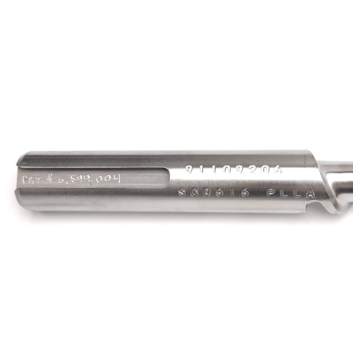 Used Davis Standard 1" Extruder Feedscrew, 31-3/4" Long, 27-1/4" Screw, 3.5mm Thread