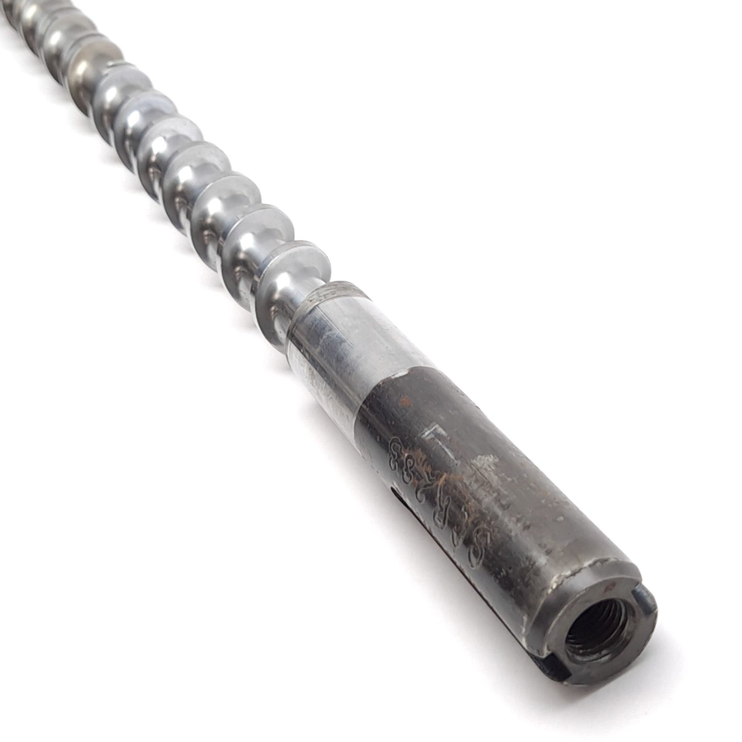 Used Davis Standard 1" Extruder Feedscrew, 31-3/4" Long, 27-1/4" Screw, 4mm Thread