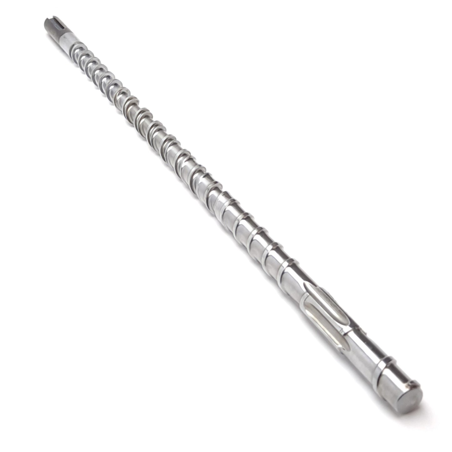 Used Davis Standard 1" Extruder Feedscrew, 31-3/4" Long, 27-1/4" Screw, 4mm Thread
