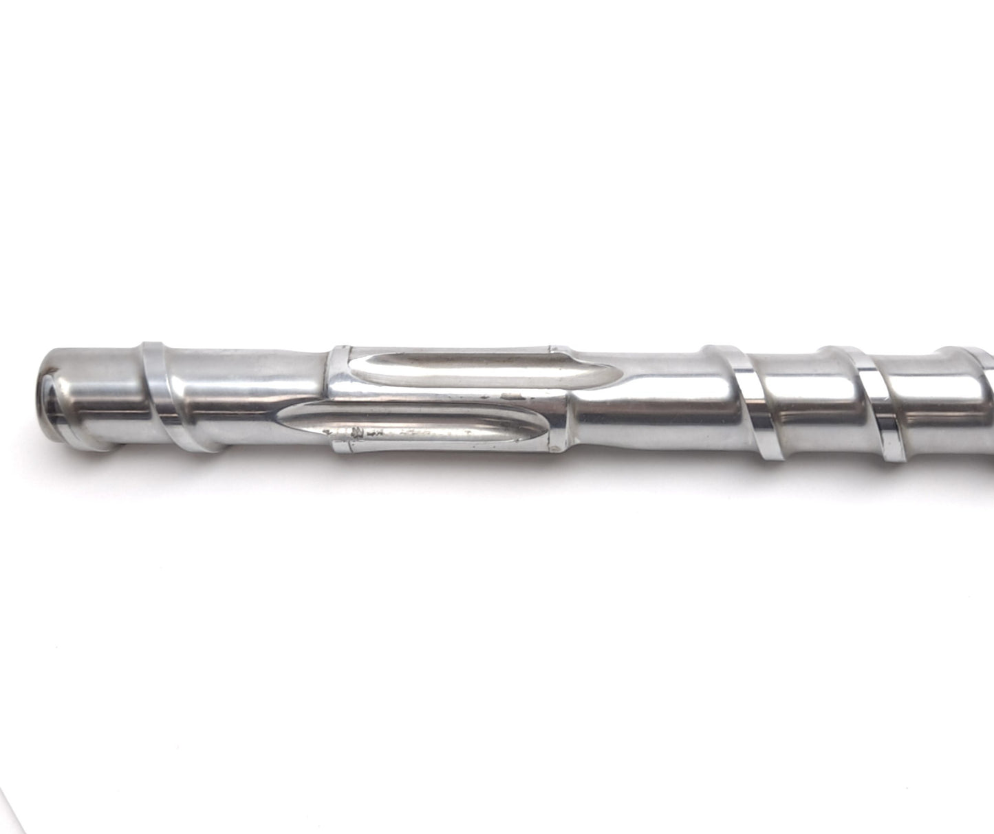 Used Davis Standard 1" Extruder Feedscrew, 31-3/4" Long, 27-1/4" Screw, 4mm Thread