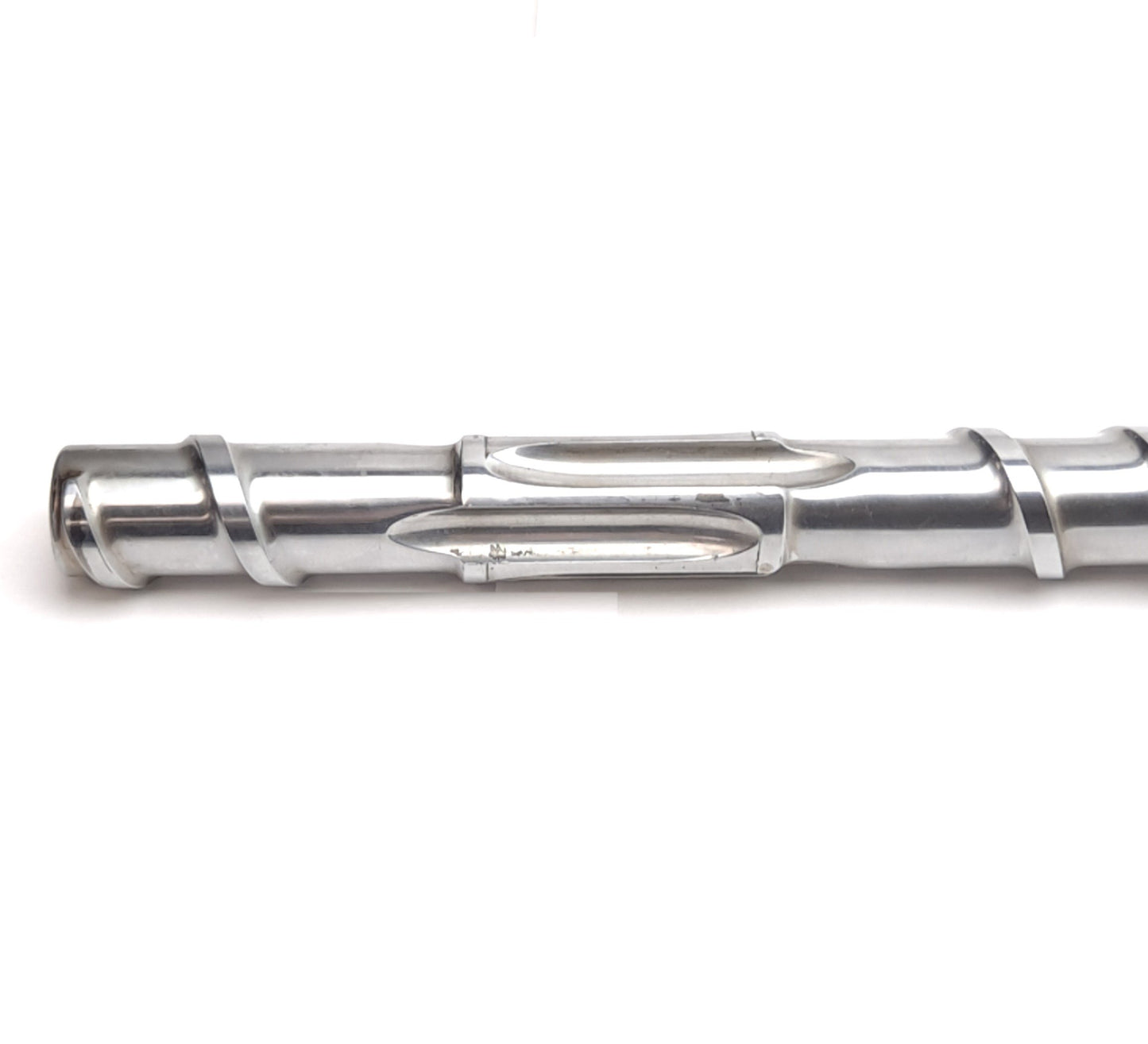 Used Davis Standard 1" Extruder Feedscrew, 31-3/4" Long, 27-1/4" Screw, 4mm Thread
