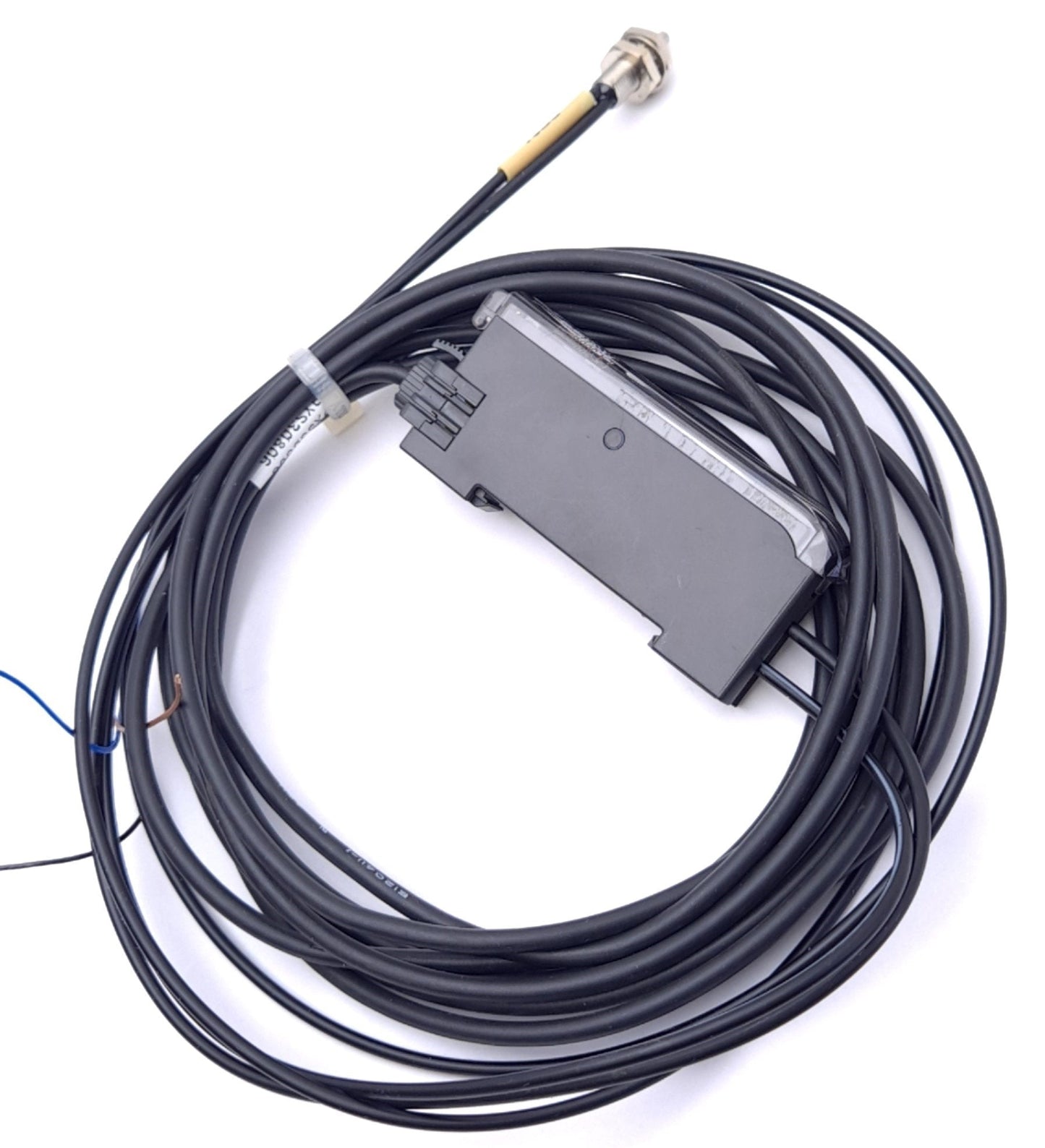 Used Panasonic FX-301P Fiber Sensor/Amplifier, PNP Open, 12-24VDC, 100mA, 7ft Cable