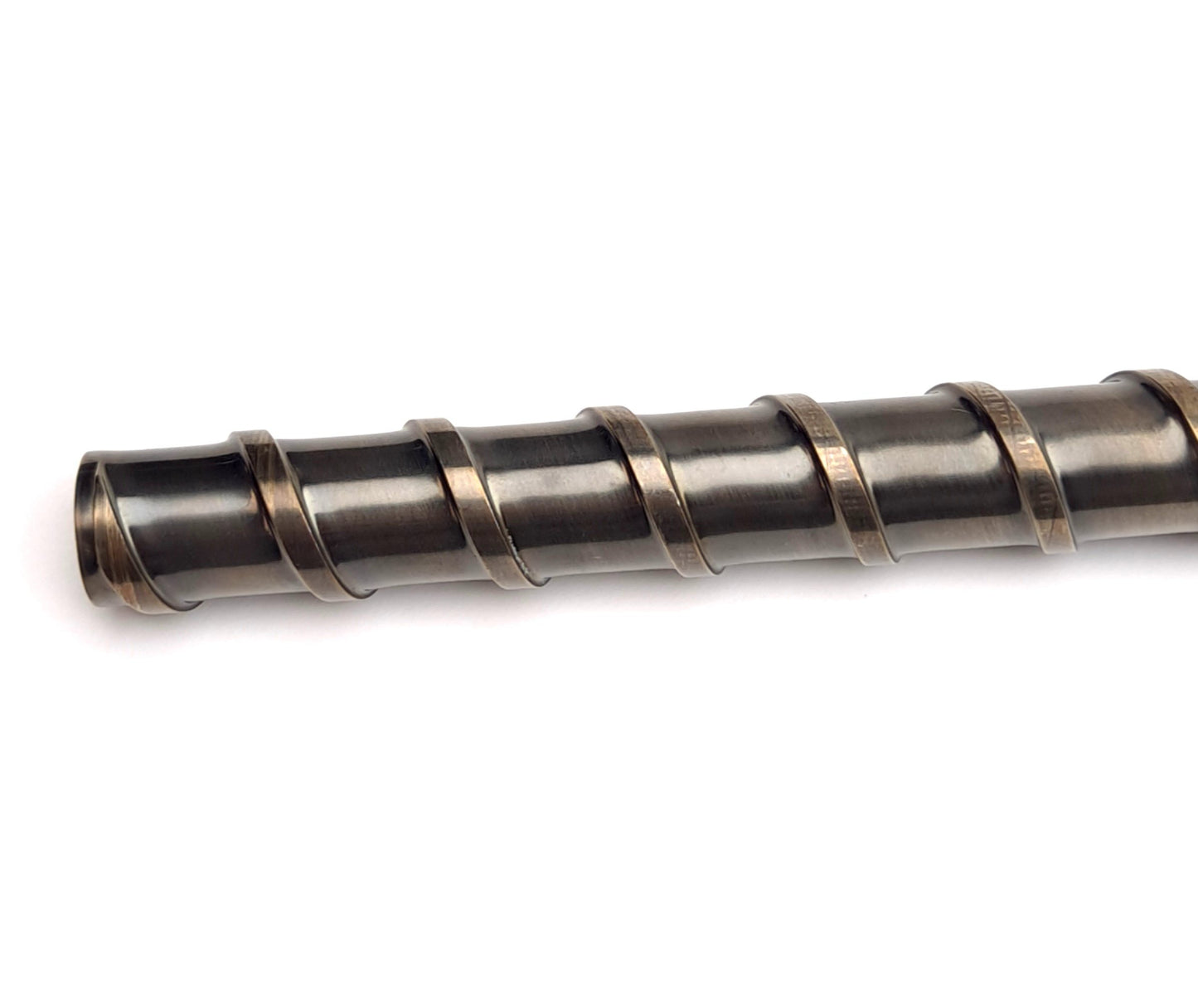 Used Davis Standard 1" Extruder Feedscrew, 31-3/4" Long, 27-1/4" Screw, 4.7mm Thread